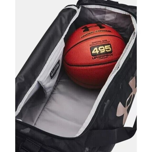 Under Armour Undeniable 5 Duffle Bag Men's Black Camouflage UA Storm Water Repel - Picture 3 of 8